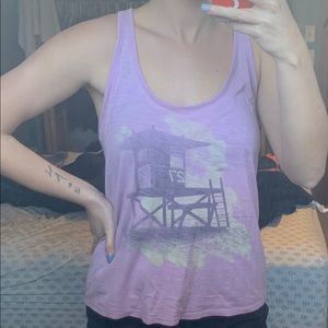 Vintage purple tank